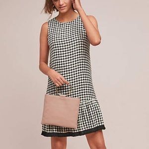 NWT Anthropologie Dolan Gingham Shift Dress